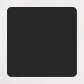 Small Square Clothing Labels in 5 Solid Colors (Design 2)