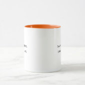 Small Steps Big Dreams Modern Two-Tone Mug Mok (Midden)