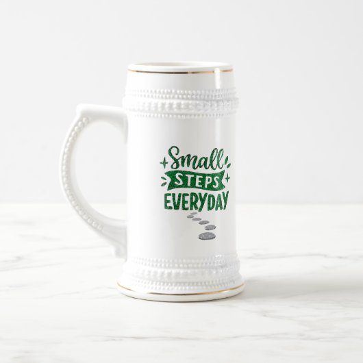 Small Steps Everyday Inspirational Mug Bierpul (Links)