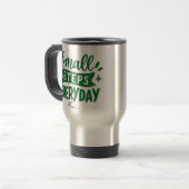 Small Steps Everyday Inspirational Mug Reisbeker (Voorkant links)