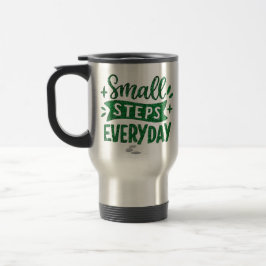 Small Steps Everyday Inspirational Mug Reisbeker