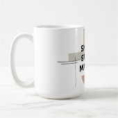 Small Steps Matter Geometric Mug Koffiemok (Links)