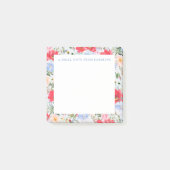 Small Sticky Note Floral Post-It Notes (Voorkant)