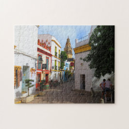 Small Street in Cordoba, Spanje - Puzzle Legpuzzel