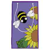 Small Sunflower Gift Bag Klein Cadeauzakje (Voorkant)