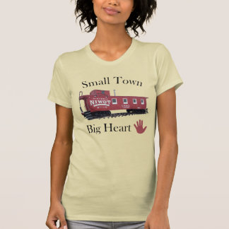 Small Town Big Heart-Woman's T-shirt