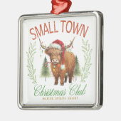 Small Town Country Club Metalen Ornament (Links)