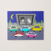 Small Town Drive-In Movie Puzzle Legpuzzel (Horizontaal)