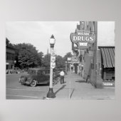 Small Town Eenitude, jaren '30 Poster (Voorkant)