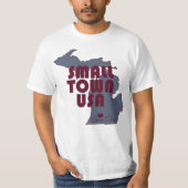Small Town USA | Union City Michigan T-shirt (Voorkant)