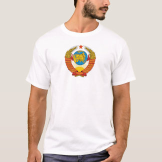 Small USSR Emblem en Red Star T-shirt
