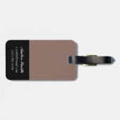 Small Vietnam back uitzicht Bagagelabel (Achterkant horizontaal)