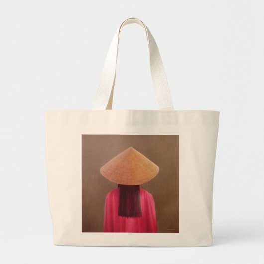 Small Vietnam back uitzicht Grote Tote Bag (Voorkant)