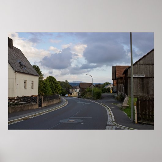 Small Village Poster (Voorkant)