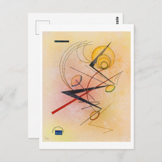 Small Warm, Kandinsky 1928 Briefkaart (Voorkant / Achterkant)