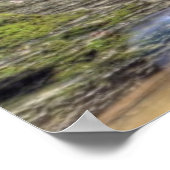 Small Waterfall, Buttermilk Herfst State Park, NY Poster (Hoek)