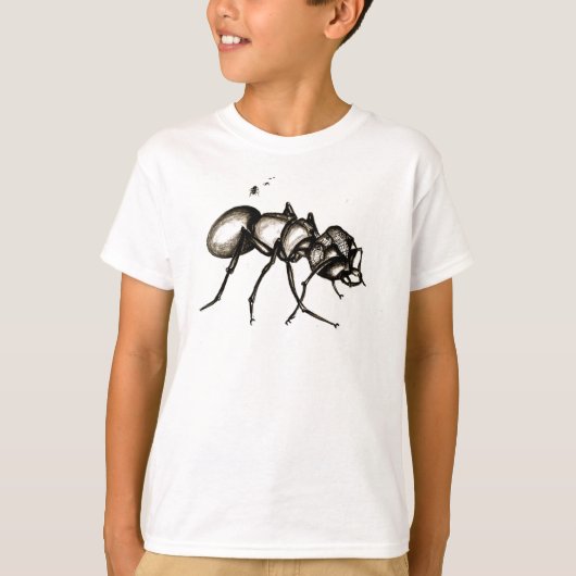 'Small World' Warrior Ant Kinder Ecosmart T-shirt (Voorkant)