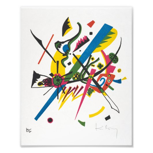 Small Worlds 1 | Kandinsky | Foto Afdruk (Voorkant)