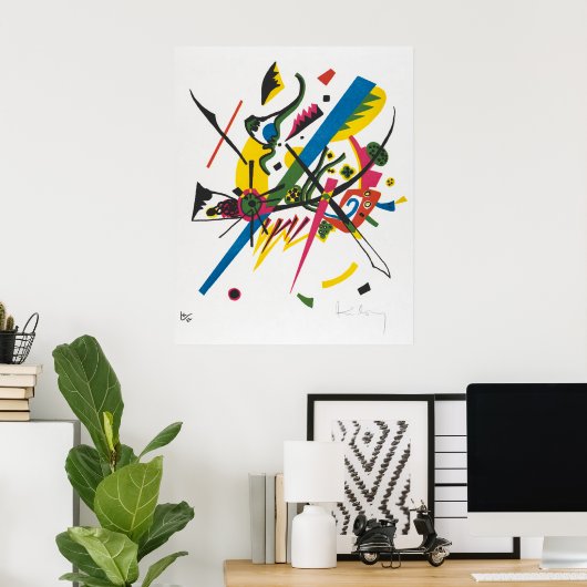 Small Worlds 1 | Kandinsky | Poster (Thuiskantoor)