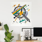 Small Worlds IV door W. Kandinsky Poster (Thuiskantoor)