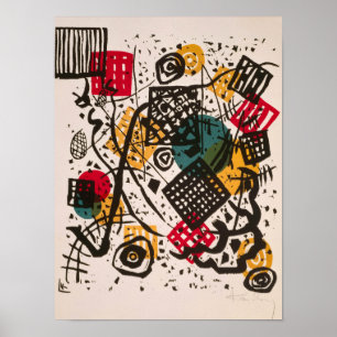 Small Worlds V, 1922, door Wassily Kandinsky Poster