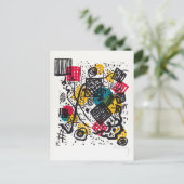 Small Worlds V door W. Kandinsky Briefkaart (Staand voorkant)