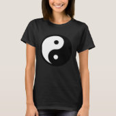 Small Yin Yang, Tai chi, Qi gong, polarity, dualit T-shirt (Voorkant)