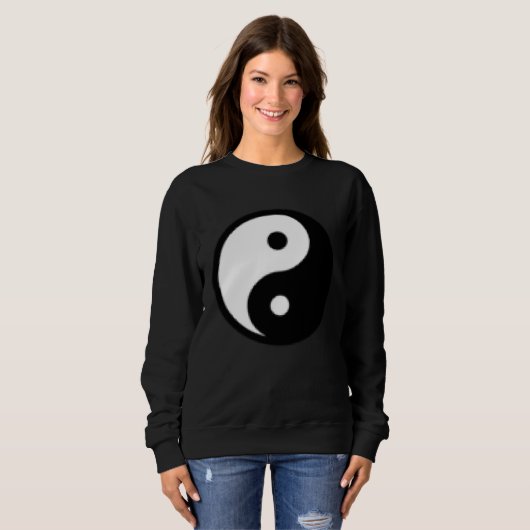 Small Yin Yang, Tai chi, Qi gong, polarity, dualit Trui (Voorkant volledig)