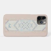 smallCUSTOM NAME Delicate Seashell Medallion, Case-Mate iPhone Case (Achterkant (horizontaal))