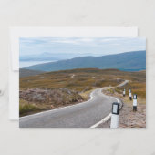 Smalle enkelsporige weg Westerne hooglanden Kaart (Voorkant)