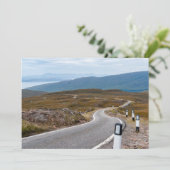 Smalle enkelsporige weg Westerne hooglanden Kaart (Staand voorkant)