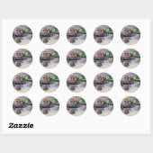 SMALLE SCHEPEN RONDE STICKER (Vel)