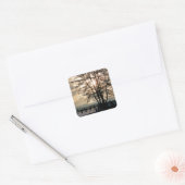 SMALLE SCHEPEN VIERKANTE STICKER (Envelop)