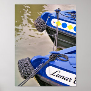 SMALLE SCHEPEN VOOR BINNENVAART POSTER