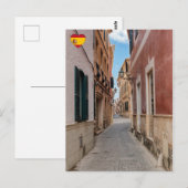 Smalle straat in Ciutadella - Menorca, Spanje Briefkaart (Voorkant / Achterkant)