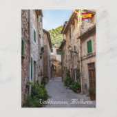 Smalle straat in het dorp Valldemossa - Mallorca Briefkaart (Voorkant)
