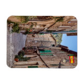 Smalle straat in het dorp Valldemossa - Mallorca Magneet (Horizontaal)