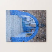 Smalle Straat Van Chefchaouen Legpuzzel (Horizontaal)