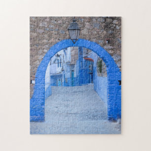 Smalle Straat Van Chefchaouen Legpuzzel