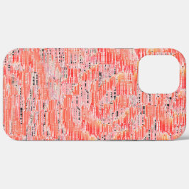 Smalle zalm en perzik mozaïek effect Case-Mate iPhone case