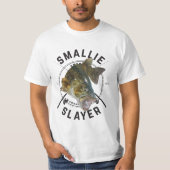 Smallie Slayer - Smallmouth Bass Vist Shirt (Voorkant)