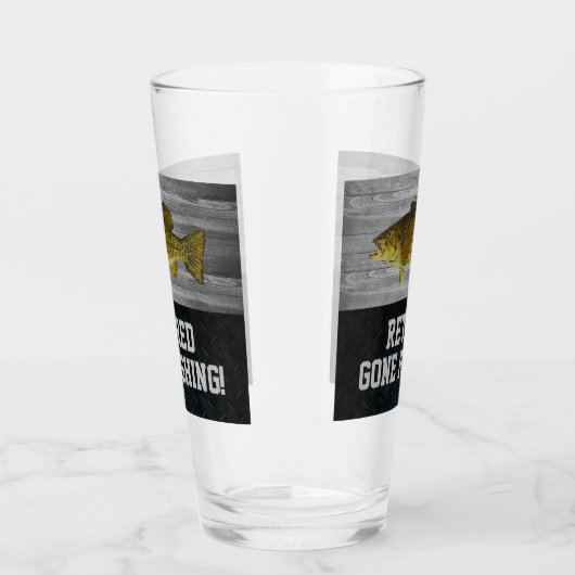 Smallmouth Bass Gevist met pensioen Glas (Links)