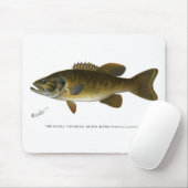 Smallmouth bass muismat (Met muis)