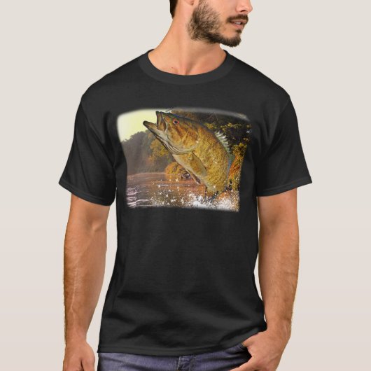 Smallmouth Bass T-shirt (Voorkant)