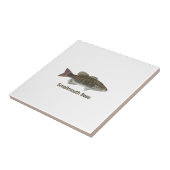 Smallmouth Bass Tegeltje (Zijkant)