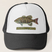 Smallmouth Bass Trucker Pet (Voorkant)