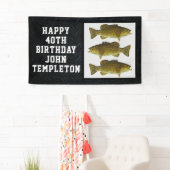 Smallmouth Bass Vist Cool Mannen Spandoek (Insitu)