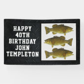 Smallmouth Bass Vist Cool Mannen Spandoek (Horizontaal)