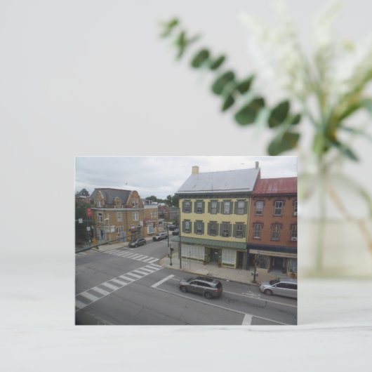 Smalltown Pennsylvania Briefkaart (Staand voorkant)