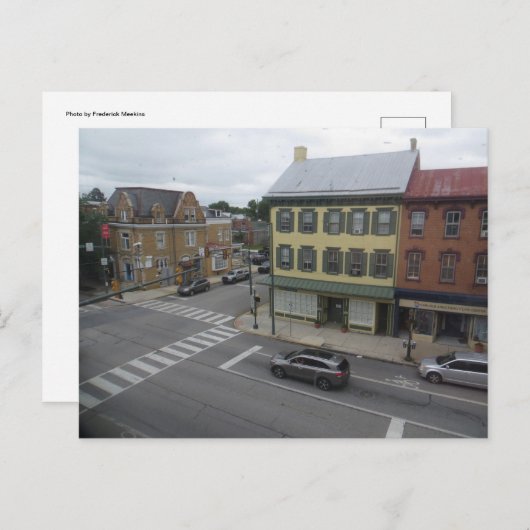 Smalltown Pennsylvania Briefkaart (Voorkant / Achterkant)